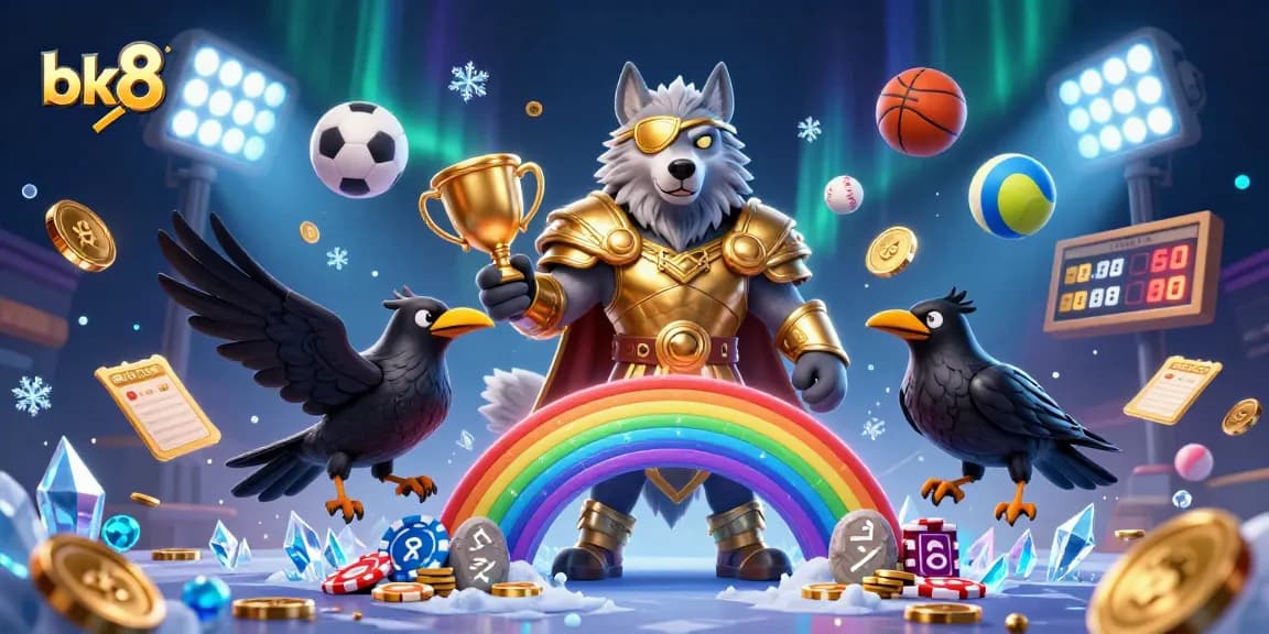 Experience thrilling betting action at bk8 with dynamic sports scenes and vibrant game elements.