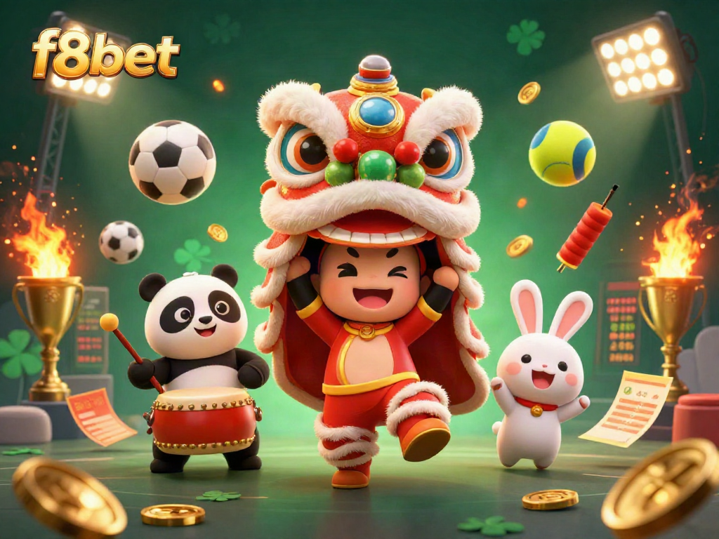 Experience thrilling action at f8bet with dynamic characters and sports-themed betting elements.